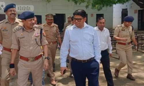 होमगार्ड भर्ती परीक्षा को लेकर प्रशासन सख्त, डीएम-एसएसपी ने किया निरीक्षण