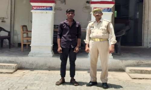 लड़की को बहला-फुसलाकर भगा ले जाने वाला वांछित अभियुक्त गिरफ्तार