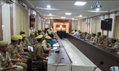 बांग्लादेशी व रोहिंग्या के चिन्हीकरण/सत्यापन हेतु एल.आई.यू. व थाने की संयुक्त टीमों के साथ अपर पुलिस अधीक्षक उत्तरी ने की गोष्ठी